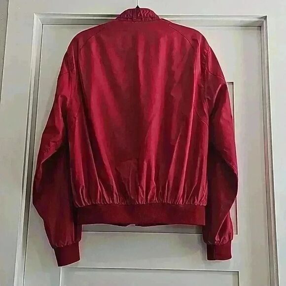 Vintage 80's Members only Bomber style faded red. Size M to L - Picture 2 of 7